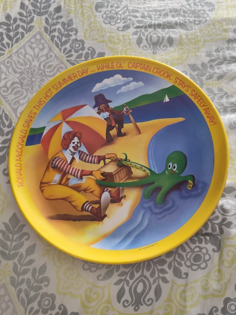 NEW! Vintage 1977 McDonald's Seasonal Collector Plates (Set Of 4)